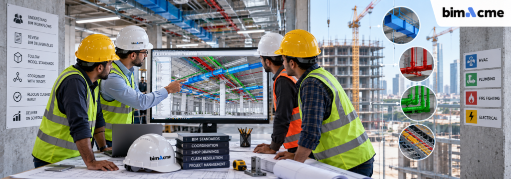 What MEP Subcontractors Need to Know About BIM Project Management Before Joining a Coordinated Project