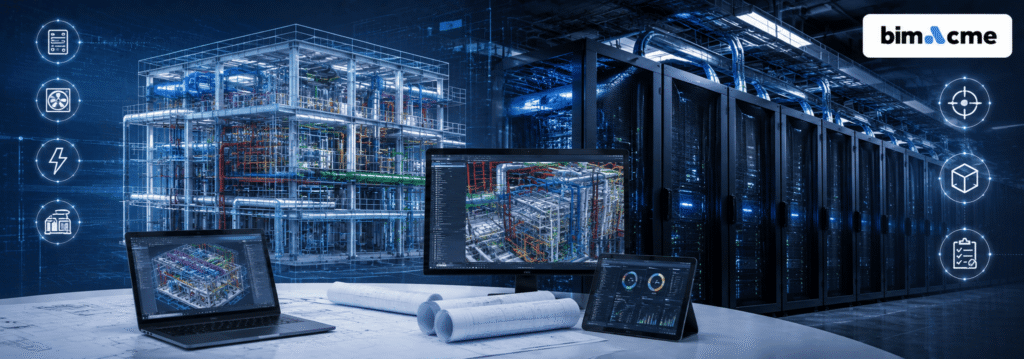Why Data Centre Construction Is Pushing MEP BIM Modelling Services to a New Level of Precision